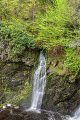 Bridal Veil Falls of the Raymondskill Falls in Delaware Water Gap National Recreation Area, Pennsylvania