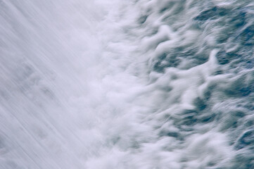 abstract background autumns water flows in the river