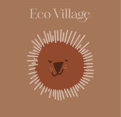 Vector Lama, Animal, Sunny, Lion, cat,