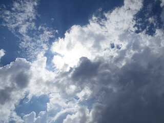 하늘, 쾌청한, 푸른, 상쾌한, 청명함, SKY, 구름, blue, 네이처, 날씨, 여름, 공기, 흐린, 천국, 높다, 명랑한