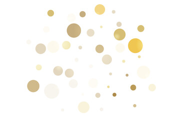 Gold glitter confetti, great design for any purpose. Party decor.