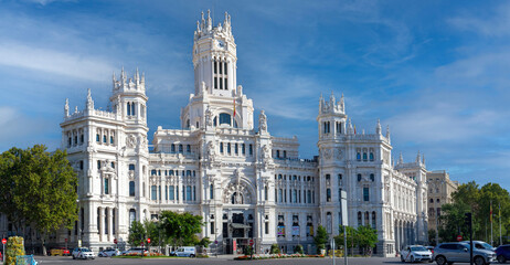 Palacio de Cibeles in Madrid.