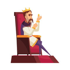 King Cartoon Illustration