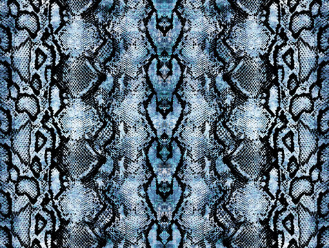 Snake skin pattern texture repeating seamless colorful. Vector. Texture snake. Fashionable print. Endless ornament for wrapping paper, wallpaper, fashion, textile, fabric
