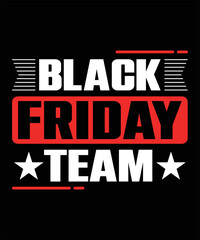 Black Friday holiday vector T-shirt