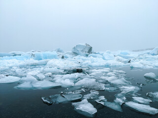 Drifting ice lagoon. Jokulsarlon, Iceland © Victoria