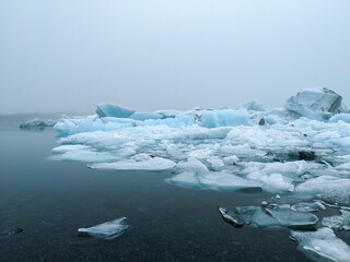 Drifting ice lagoon. Jokulsarlon, Iceland © Victoria