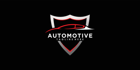 Fototapeta na wymiar automotive and service car logo design vector with creative concept