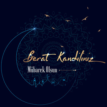 Muslim holiday, feast. Religious days. (Turkish: Regaip, mirac, berat, mevlit kandili. eid mubarak)