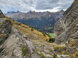landscape in the mountains