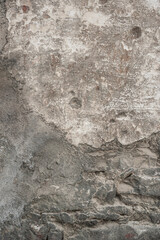 Grunge plaster and stone wall background