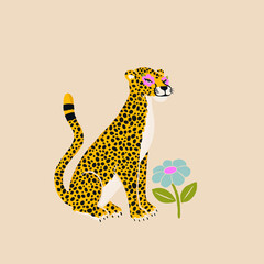 Cheetah Illustration