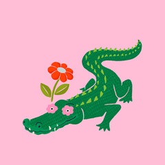 Alligator Illustration