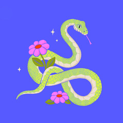 Snake Illustration