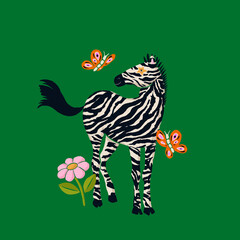 Zebra Illustration