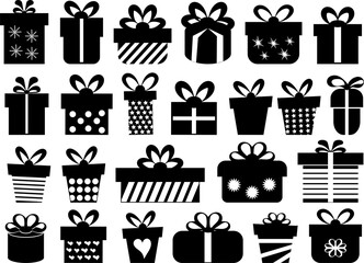 set of gift boxes