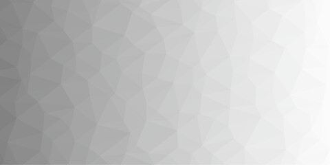 Minimalist Background Abstract Grey White Gradient Low Poly Pattern Geometric Vector Background