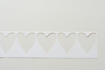 simple hearts background