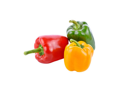 Bell pepper  isolated on transparent png