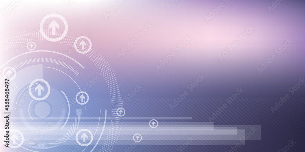 Poster abstract technology background with geometric tech shapes.