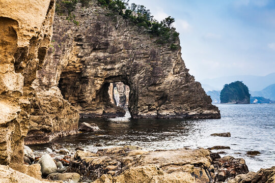 Futo Beach Sea Caves