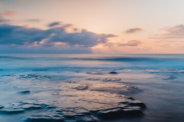 Obraz premium sunset over the sea