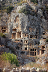 Fototapeta premium ruins of the city