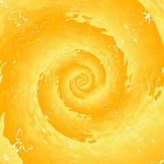 yellow gold color vortex power abstract illustration