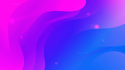Abstract Blue liquid background. Modern background design. gradient color. Dynamic Waves. Fluid shapes composition. Fit for website, banners, wallpapers, brochure, posters