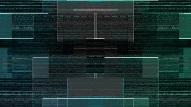 Abstract glitch art texture motion graphic background.