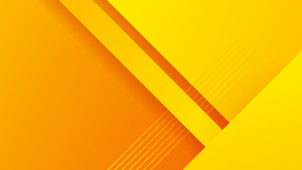 Abstract minimal orange and yellow background with geometric creative and minimal gradient concepts, for posters, banners, landing page concept image.