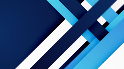 Abstract blue shapes background with simple and modern technology geometric pattern. Vector abstract graphic design banner pattern presentation background web template.