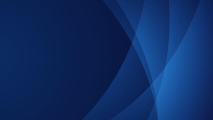 Abstract dark blue shapes background with wave and modern technology geometric pattern. Vector abstract graphic design banner pattern presentation background web template.