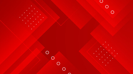 Abstract red vector background with stripes