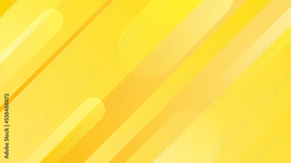 Poster abstract gradient orange yellow modern design background