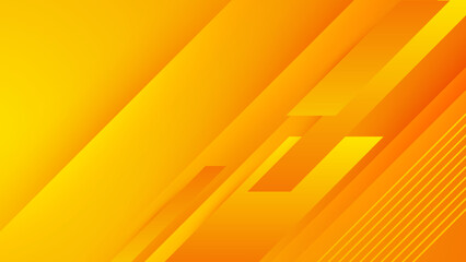 Abstract gradient orange yellow modern design background