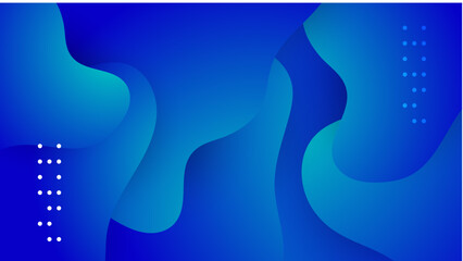 Abstract dark blue background with geometric shapes. Vector illustration
