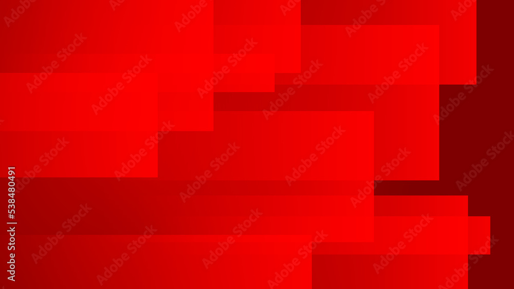Poster abstract red background minimal, abstract creative overlap digital background, modern landing page c
