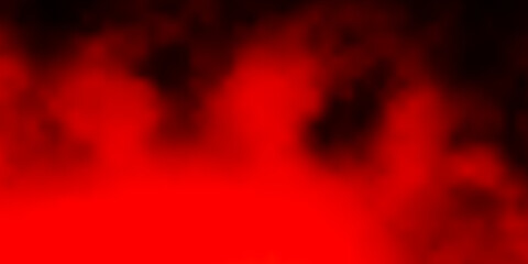 Fototapeta premium Dark Orange vector pattern with clouds.