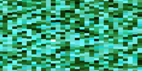 Light Blue, Green vector backdrop with rectangles.