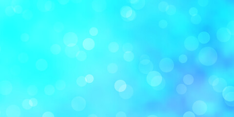 Light BLUE vector pattern with spheres.