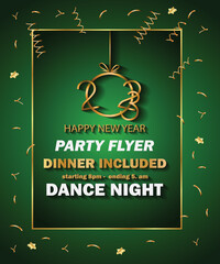 2023 Happy New Year background for your seasonal invitations, festive posters, greetings cards.