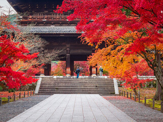 秋の京都　南禅寺