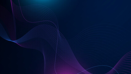 Network connection futuristic technology colorful design background