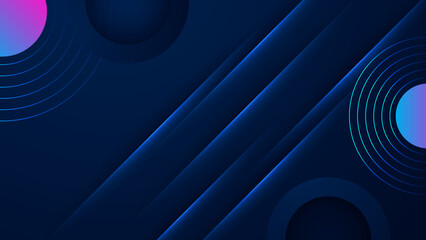 Abstract technology background with motion neon light effect.Vector illustration.