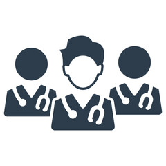 Doctor team icon