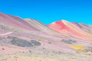 Photo sur Plexiglas Anti-reflet Vinicunca amazing landscape of vinicunca mountain and valley, peru