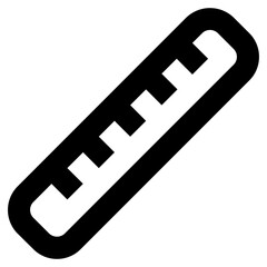 Icon Rulers With Style Outline