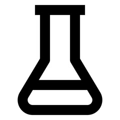 Icon Chemistry With Style Outline