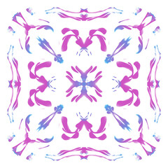 Psychedelic Pattern Background 